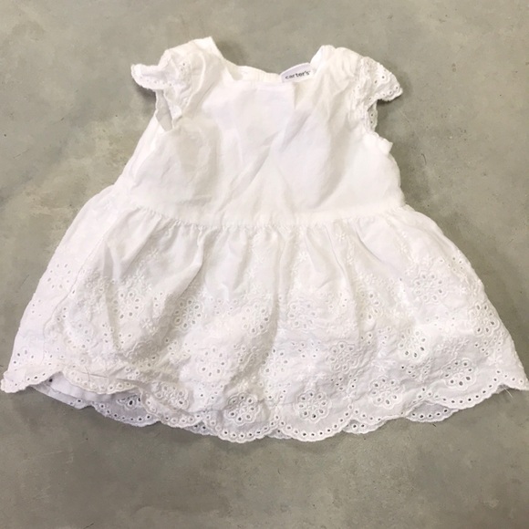 newborn eyelet dress